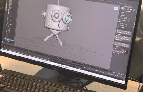 Aperçu d’un travail de modélisation 3D d’un étudiant